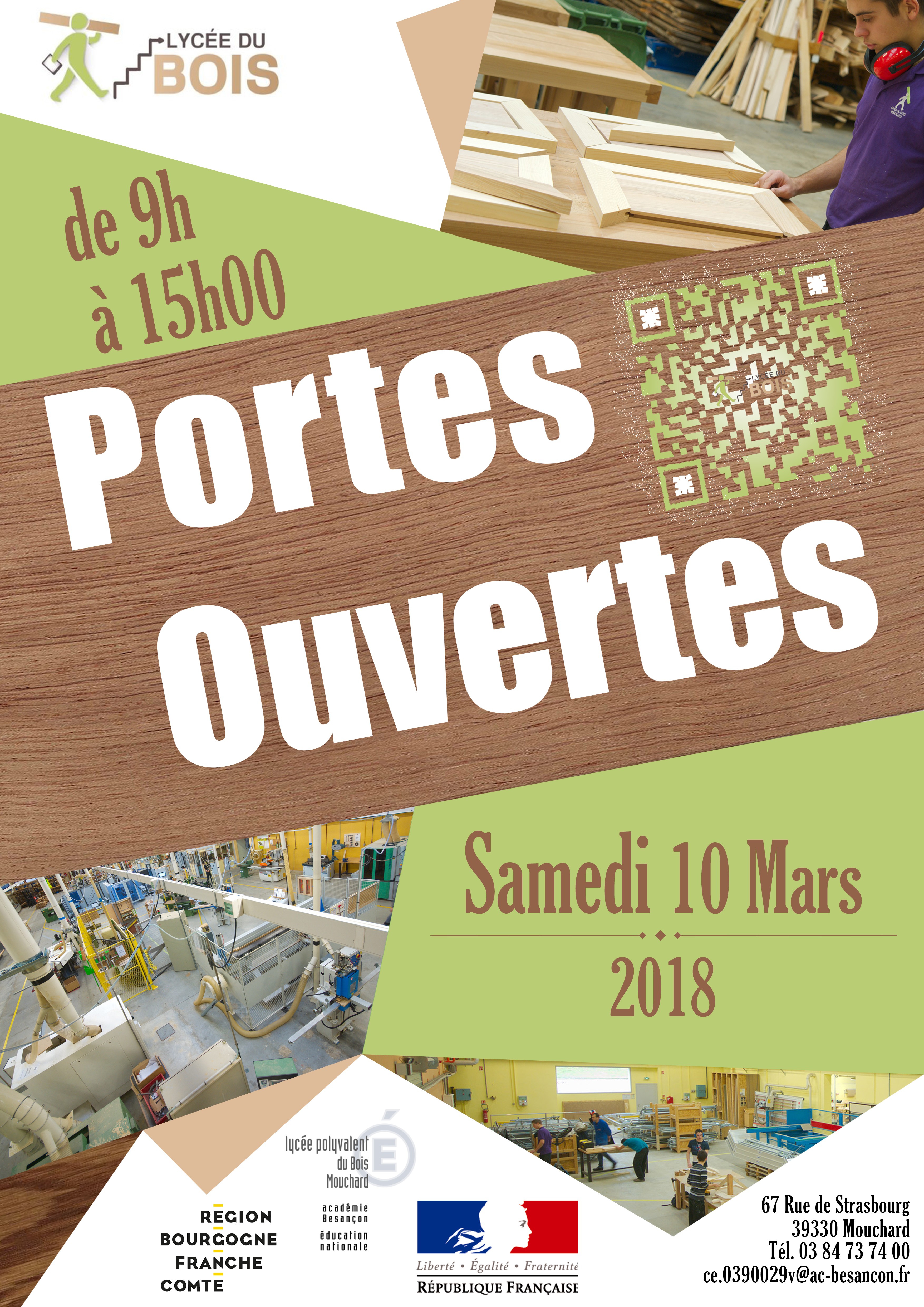 Poster Porte ouverte sur terrasse